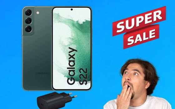 Samsung Galaxy S22: FOLLIA AMAZON, risparmi ORA più di 260€