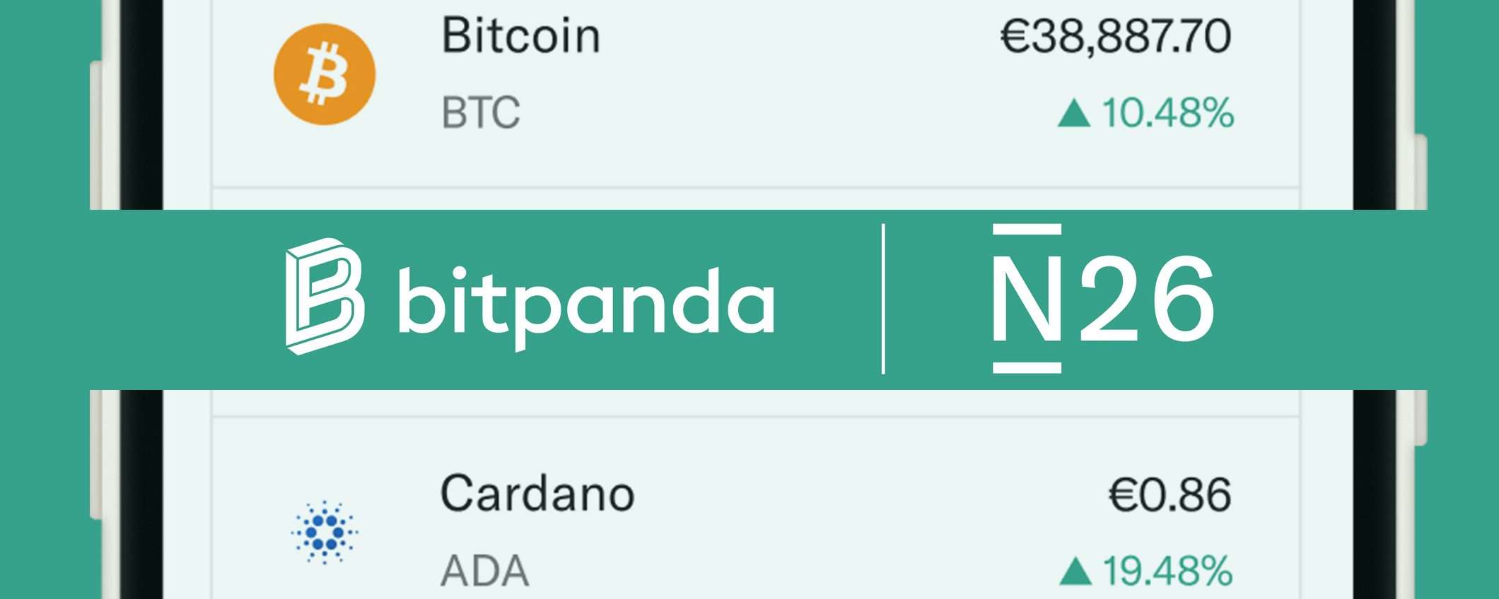 Investimenti in criptovalute: Bitpanda con N26