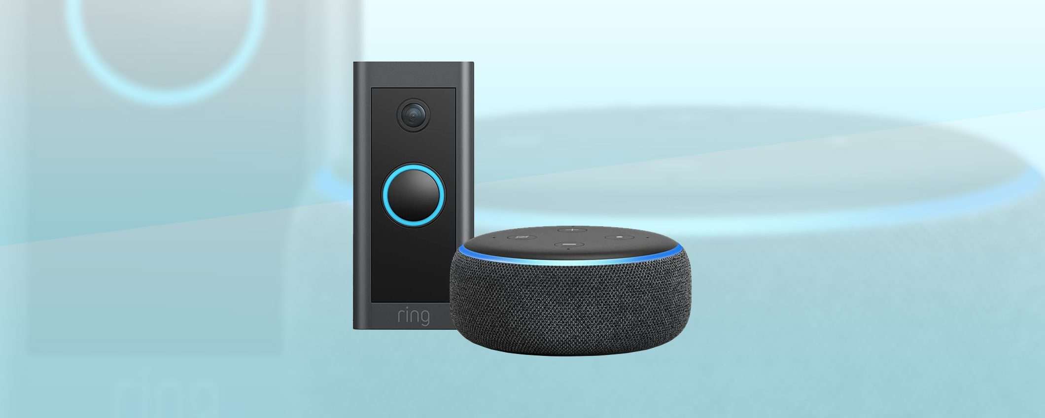 Echo Dot in sconto con Ring Video Doorbell in regalo