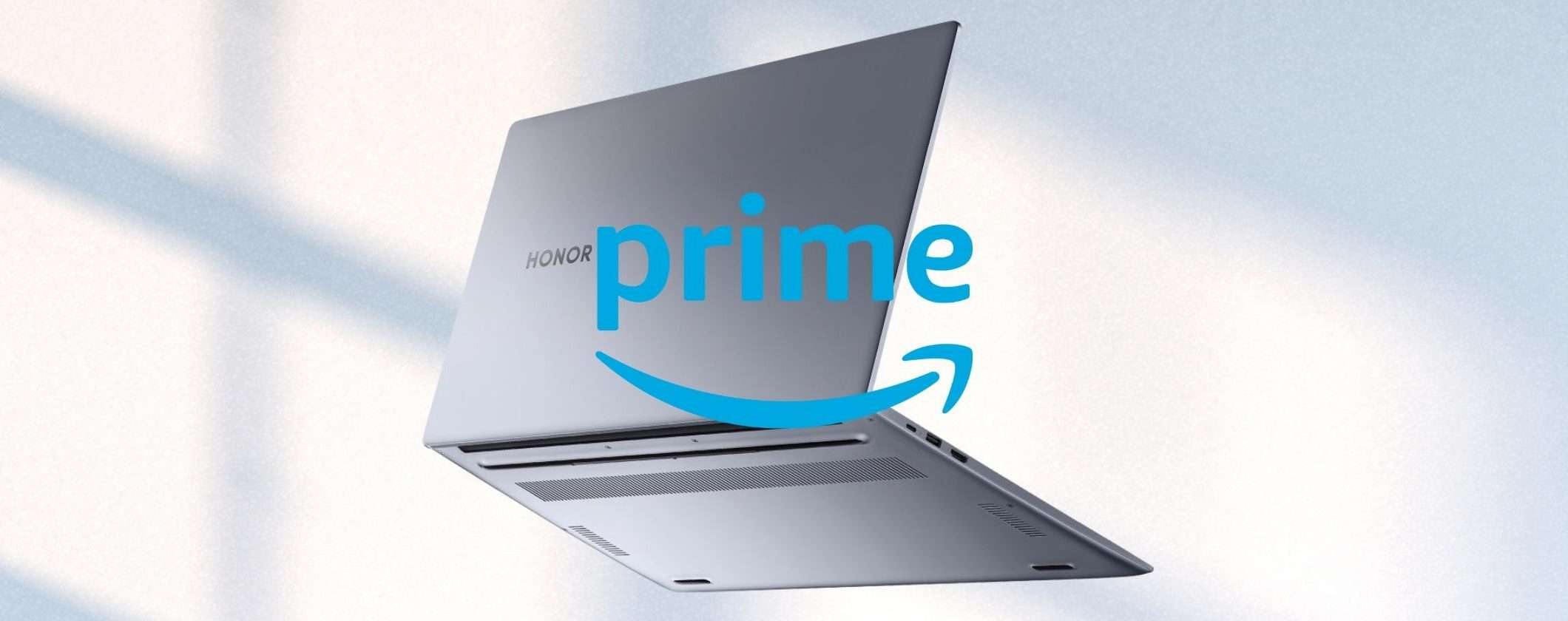 HONOR MagicBook X15: 43% di sconto con le Offerte Esclusive Prime