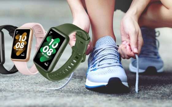 Huawei Band 7: OTTIMO prezzo per questa personal trainer da polso