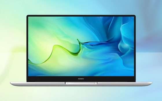 HUAWEI MateBook D 15: oggi risparmi 320 euro