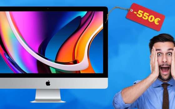 Questo iMac 2020 con 550€ di sconto sta andando a RUBA su Amazon