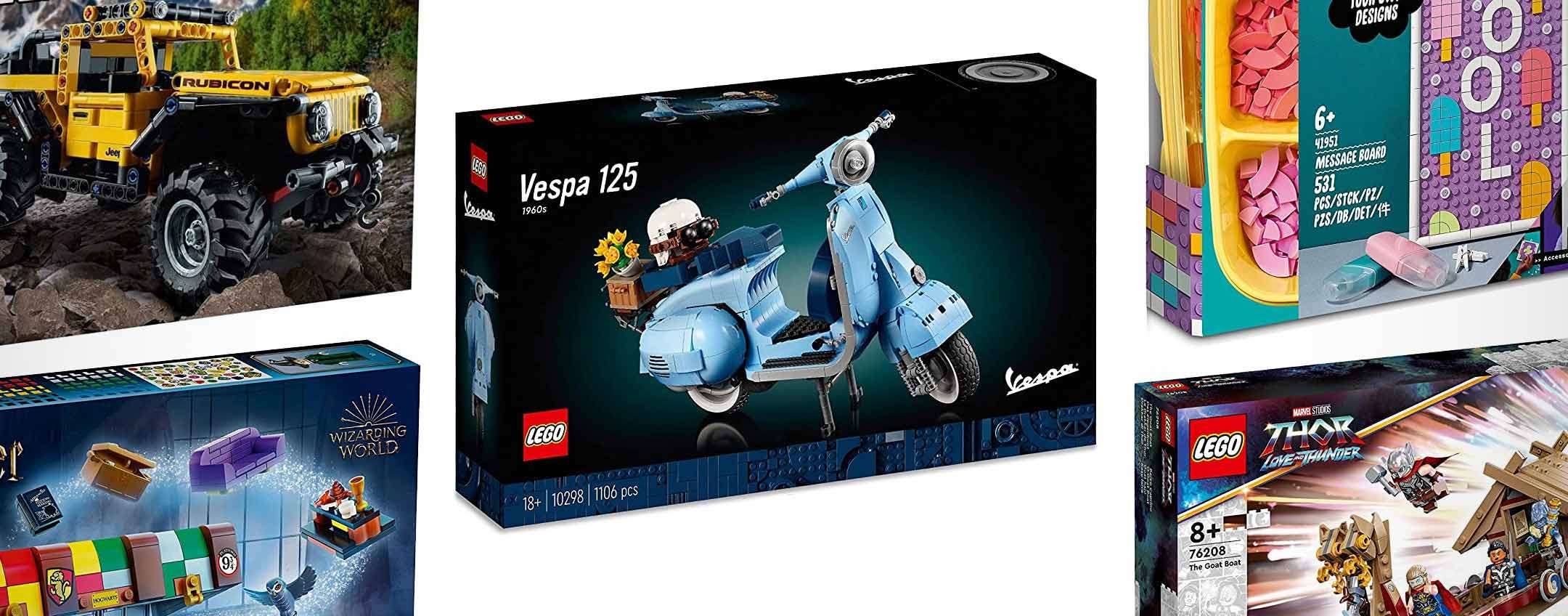 Il set LEGO Icons Vespa 125 è in OFFERTA su  (-20%)