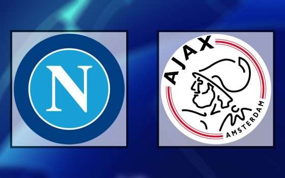 Come vedere Napoli-Ajax in streaming (Champions)