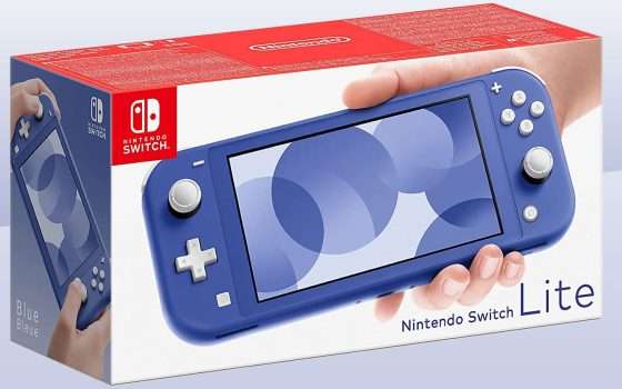 Nintendo Switch Lite: prezzo minimo al Prime Day