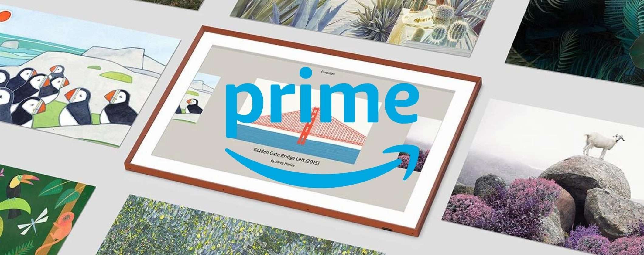 Samsung TV The Frame è l'opera d'arte delle Offerte Esclusive Prime