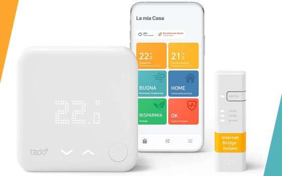 tado° Kit Base per risparmio energetico: sconto 90€