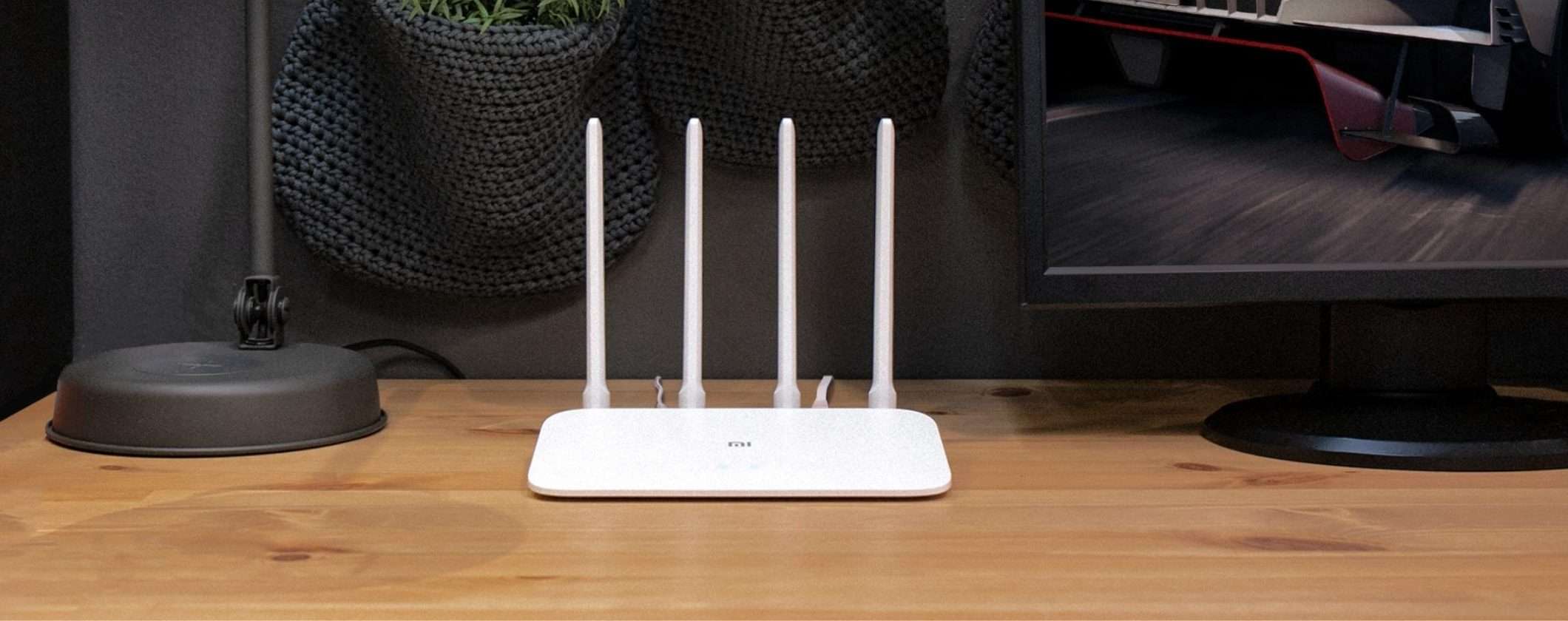 Xiaomi Mi Router WiFi al MINIMO STORICO: velocità e potenza a soli 19€