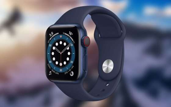 Apple Watch Series 6 GPS + Cellular, è nuovo minimo storico su Amazon