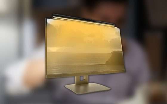 Lampada per monitor del PC: solo 19 euro su Amazon in offerta