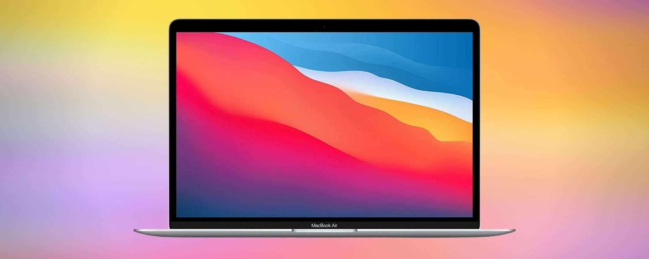 MacBook Air 2020 con 300€ di sconto è l'affare di oggi su Amazon