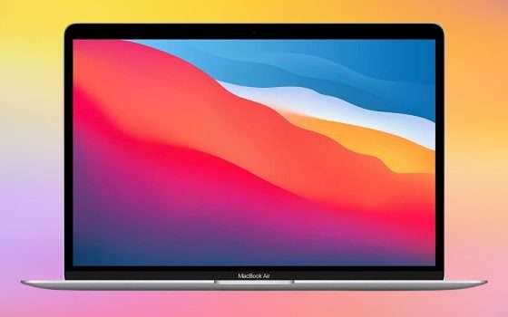 MacBook Air 2020 con 300€ di sconto è l'affare di oggi su Amazon