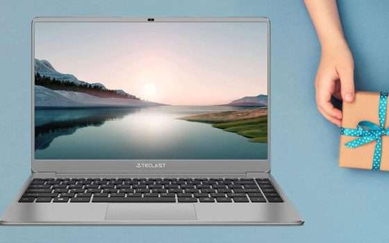 Notebook in offerta a 259€ con coupon Amazon e ricevi anche un regalo