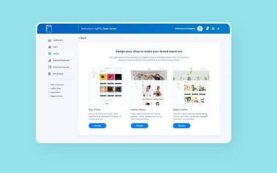Creare il tuo negozio online è facile con myPOS