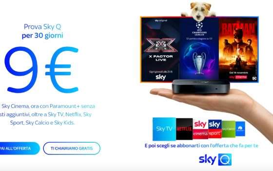 Sky: Prova TUTTO a 9€ con Netflix e Paramount+