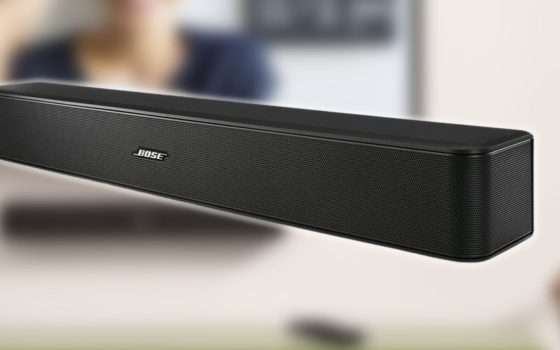 Soundbar Bose in offerta per il Black Friday: la più venduta su Amazon