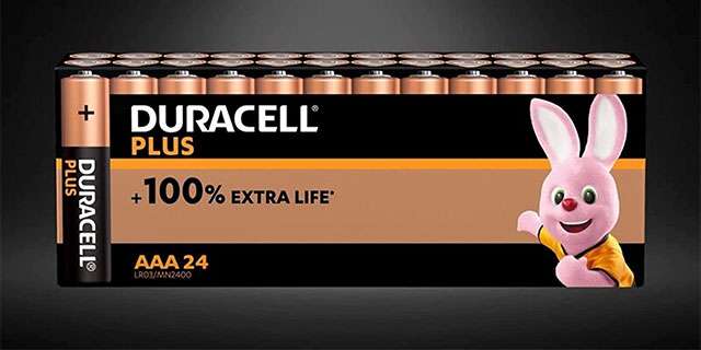 Le batterie AAA della linea Duracell Plus