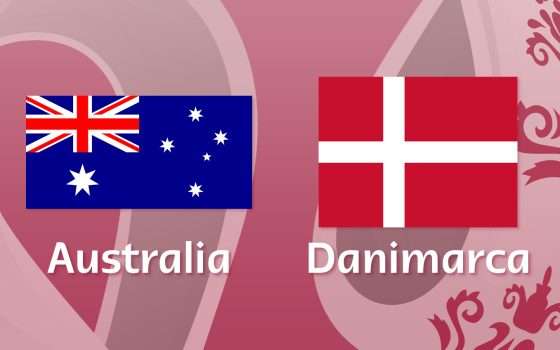 Come vedere Australia-Danimarca in streaming