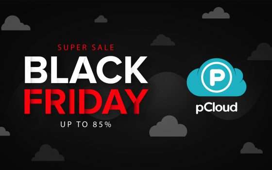 pCloud prolunga il Black Friday: ultima occasione per ottenere l'85% di sconto