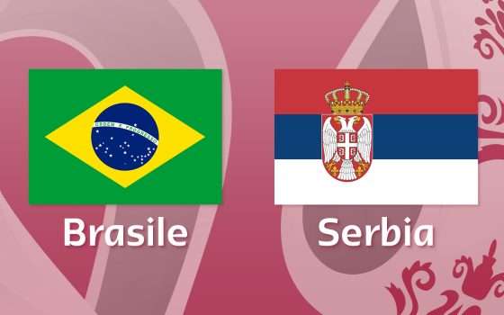 Come vedere Brasile-Serbia in streaming (Mondiali)