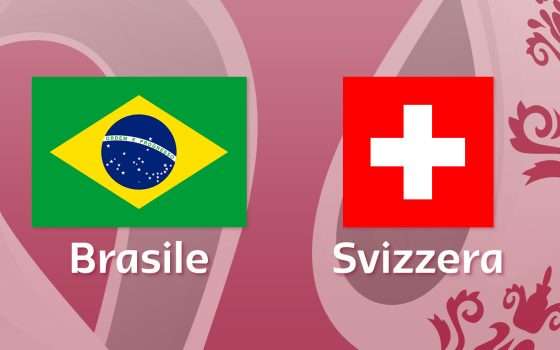 Come vedere Brasile-Svizzera in streaming