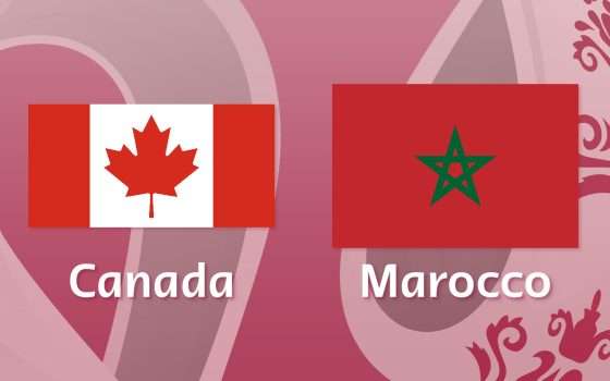 Come vedere Canada-Marocco in streaming