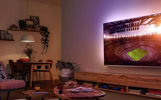 Philips e DAZN insieme: Ambilight e lo sport