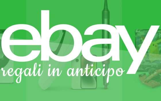 eBay, Regali in anticipo: ecco lo sconto del 15%