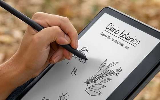 Kindle Scribe arriva in Italia: leggi e scrivi