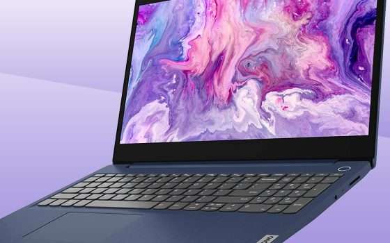 Un notebook per il Cyber Monday: Lenovo IdeaPad 3