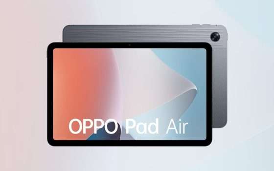 OPPO Pad Air: 100 euro di sconto sul tablet, ORA