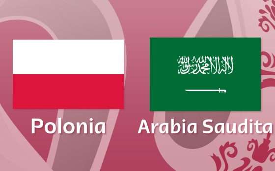 Come vedere Polonia-Arabia Saudita in streaming