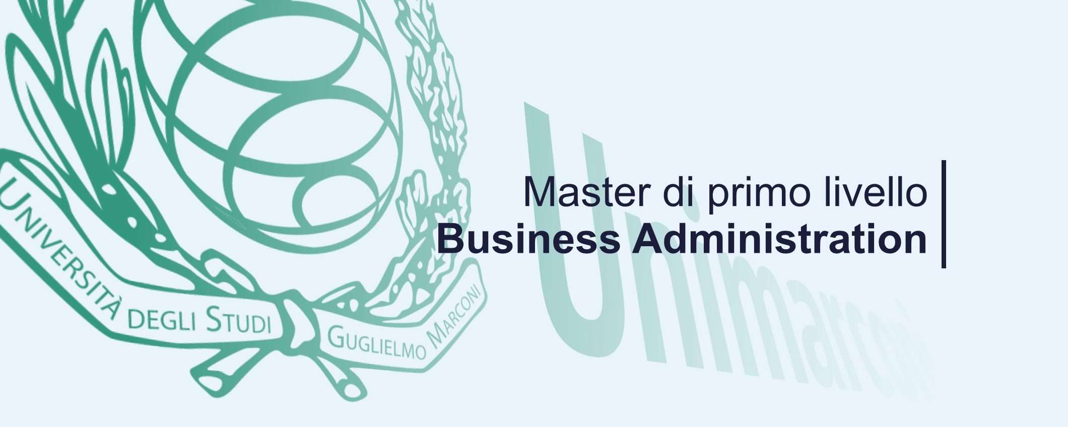 Unimarconi presenta il Master online in Business Administration