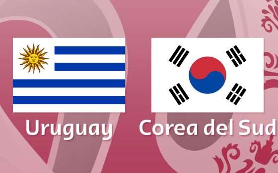 Come vedere Uruguay-Corea del Sud in streaming (Mondiali)