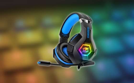 Cuffie da gaming in offerta a 26€ su Amazon: consegna immediata