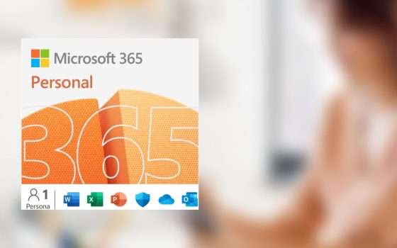 Microsoft 365 Personal in offerta su Amazon: consegna via email