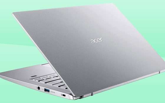 Acer Swift 3 con Windows 11: l'affare Amazon di oggi