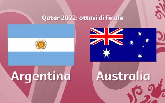 Come vedere Argentina-Australia in streaming