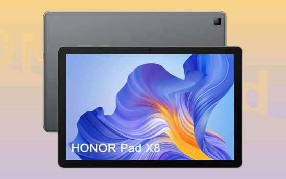 HONOR Pad X8: coupon di fine anno per il tablet