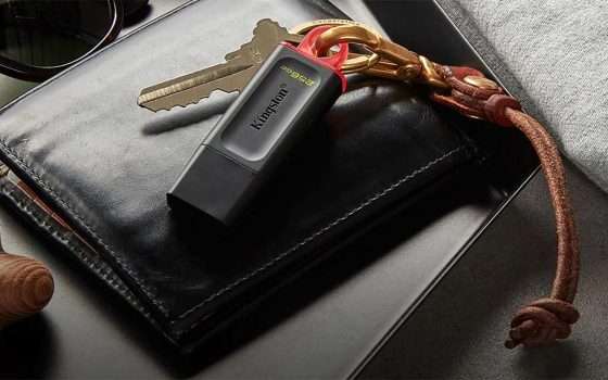 Kingston, pendrive USB 3.2: prezzo mai così basso