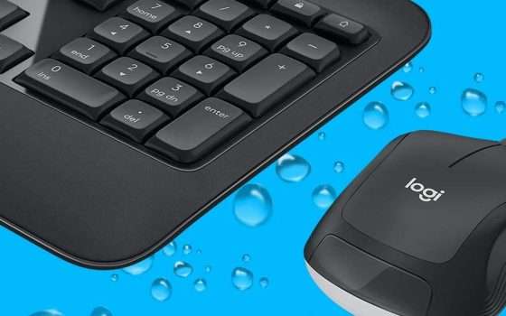 Logitech MK540: mouse+tastiera wireless, sconto 53%