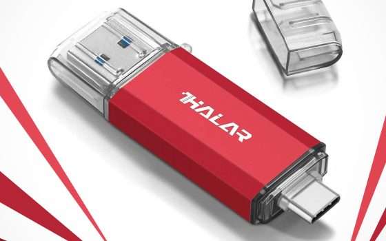 Pendrive USB-C 128GB in sconto: mettila sotto l'albero