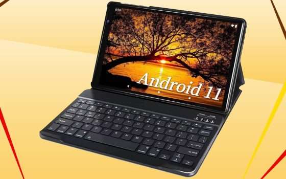 Tablet Android con tastiera e penna: prezzo stracciato