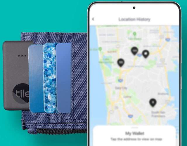 Il tracker Bluetooth di Tile, modello Slim per portafogli