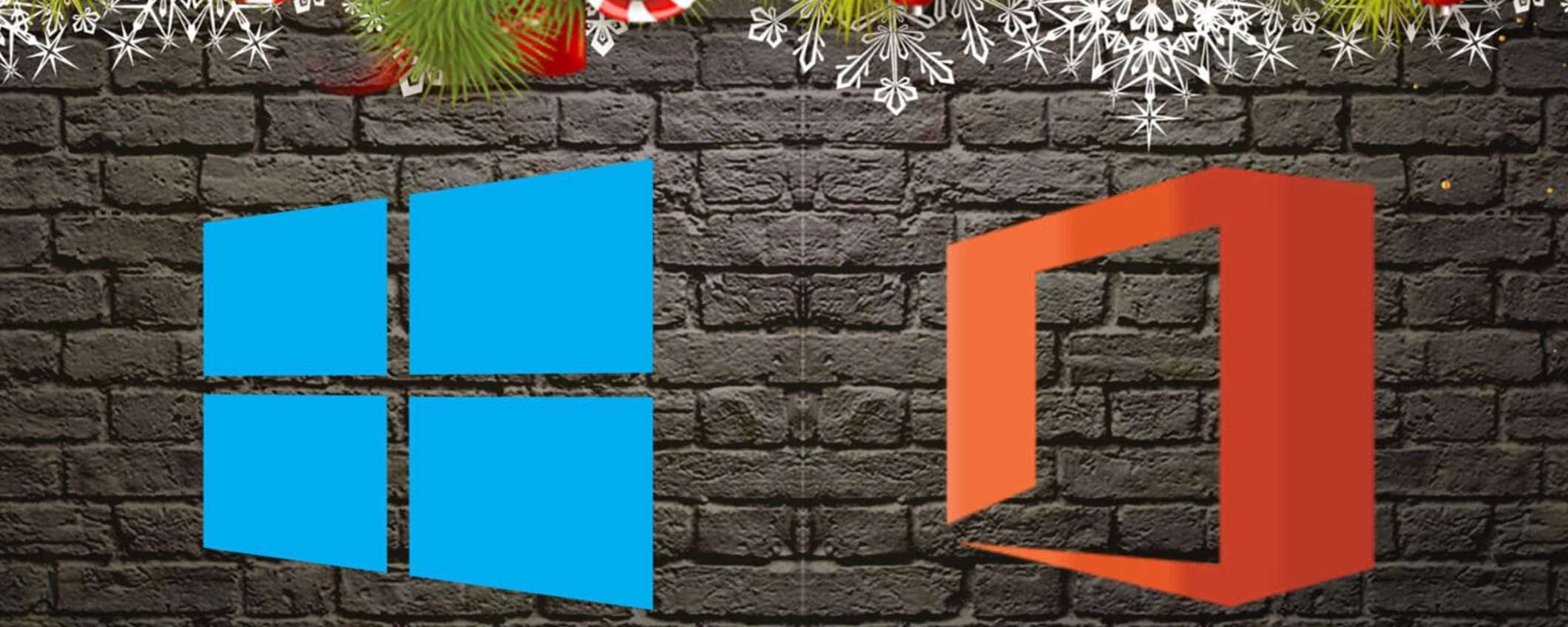 Offerta di Natale VipKeySale: licenza genuina Windows 10 a 14€, Office 22€