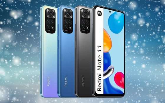 Xiaomi Redmi Note 11 è un'ottima idea regalo ORA sotto i 200€