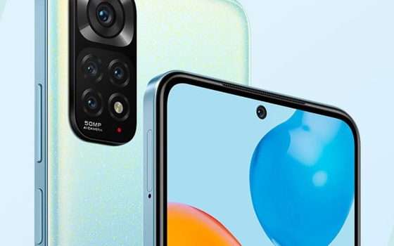 Xiaomi Redmi Note 11: sconto 65€ e consegna per Natale