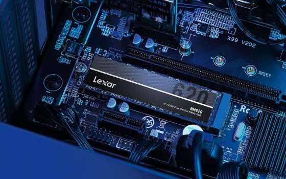 SSD interno Lexar NM620 da 1TB al suo MINIMO STORICO su Amazon