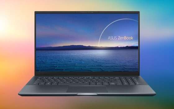 ASUS Zenbook con OLED, Ryzen 7, 16GB RAM e 512GB SSD: 400 euro di sconto